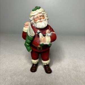 Hallmark Keepsake Ornament 1986 Jolly St. Nick Porcelain in Box